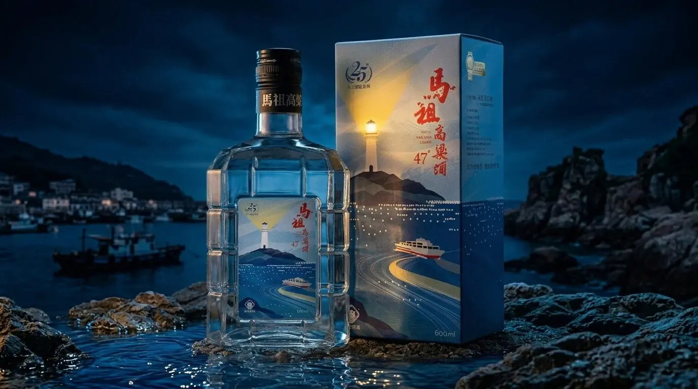 馬祖酒廠 小三通紀念酒|品牌包裝設計