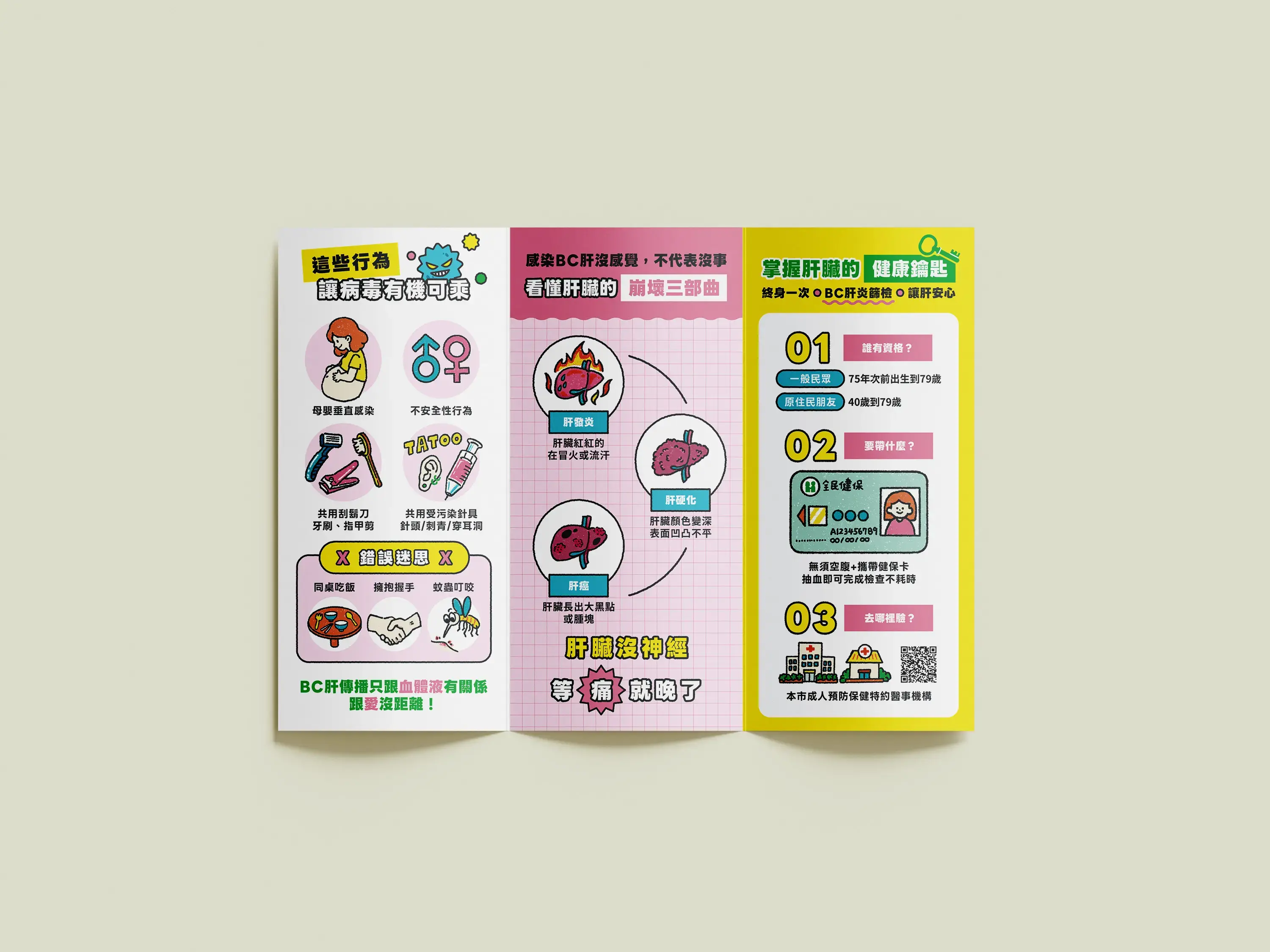 高雄衛生局 Bc肝折頁設計 Mockup 01 20260302
